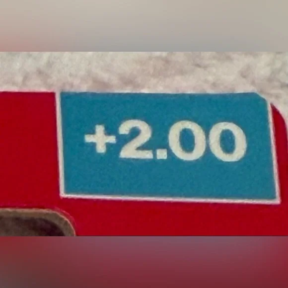 Reading eye glasses - 2.0 - Foster Grant - New! 2 tone Black & Gray - perfect - Picture 10 of 12